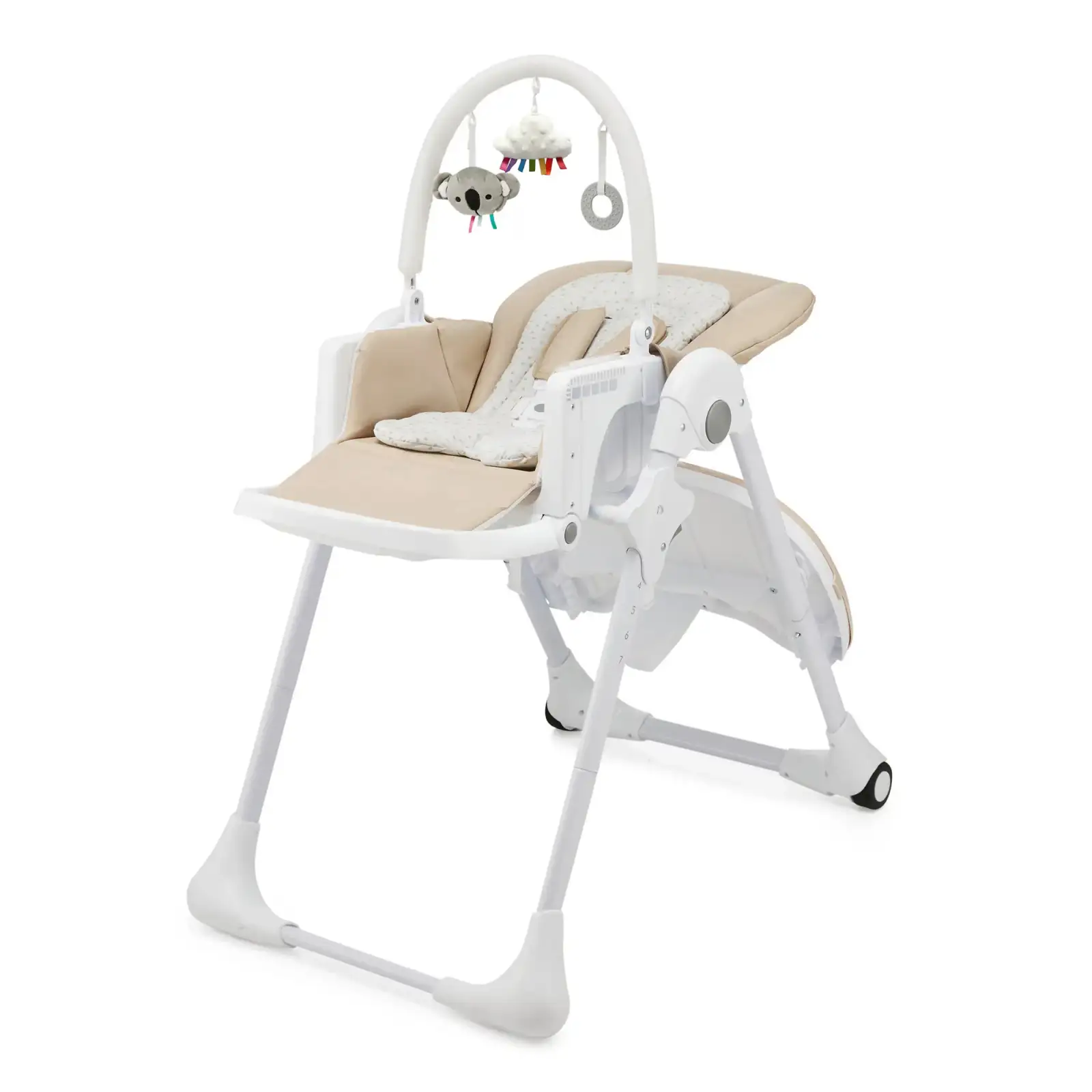Стульчик для кормления Kinderkraft Tummie Beige (KHTUMM00BEG0000)