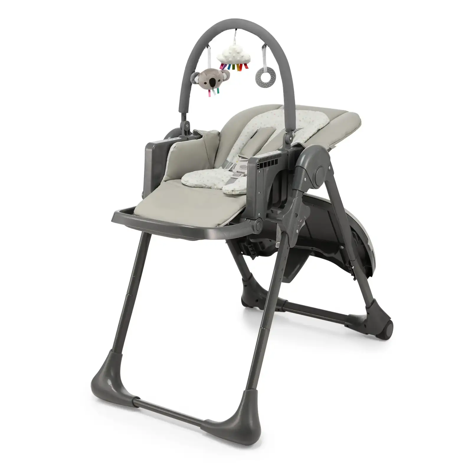 Стульчик для кормления Kinderkraft Tummie Grey (KHTUMM00GRY0000)