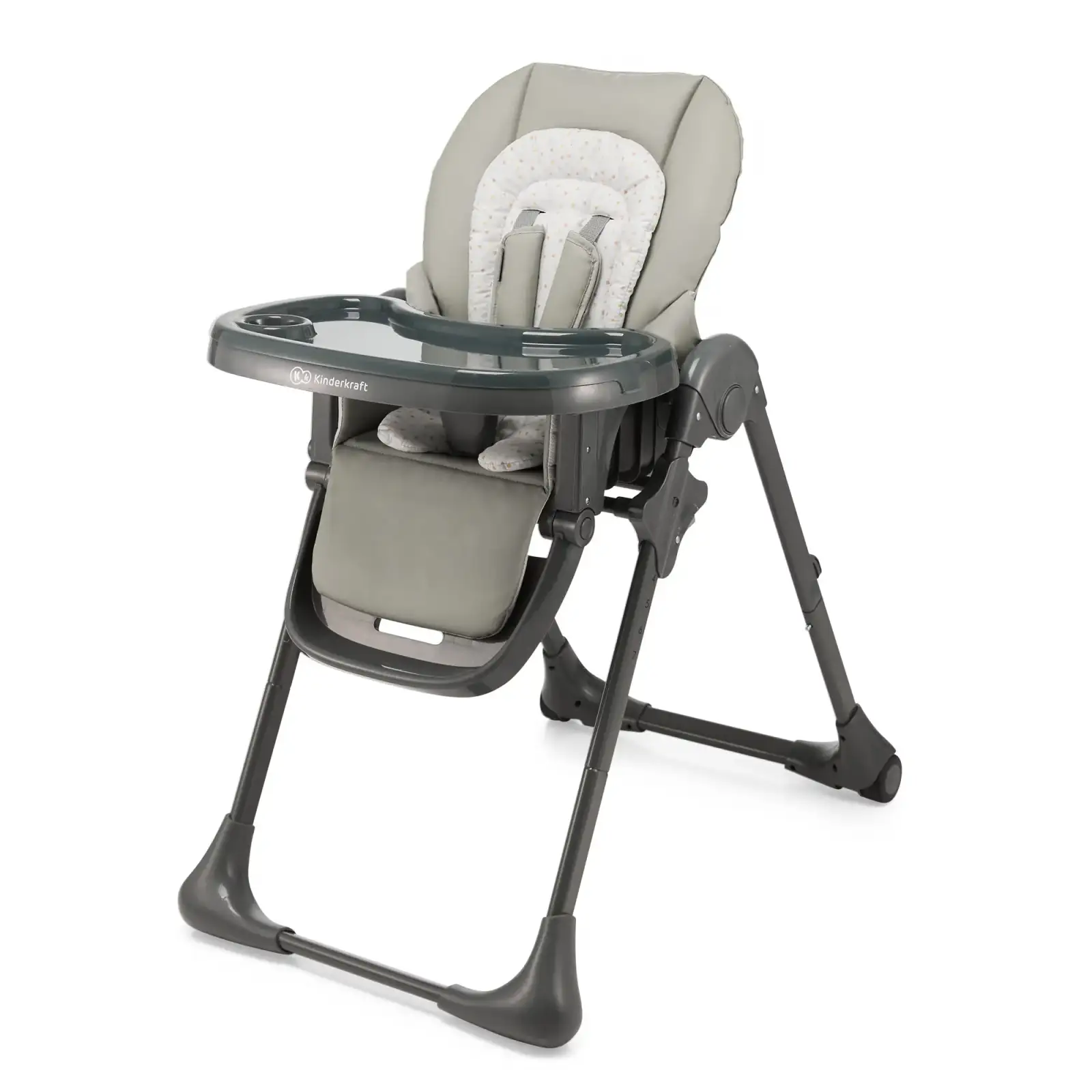 Стульчик для кормления Kinderkraft Tummie Grey (KHTUMM00GRY0000)