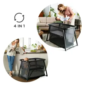 Ліжко-манеж 4 в 1 Kinderkraft Sofi Plus Grey (KLSOFIPLGRY0000)