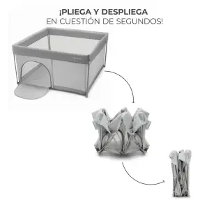 Манеж Kinderkraft Ziki Grey (KLZIKI00GRY0000)