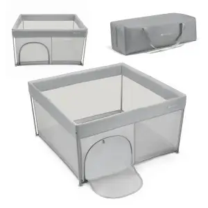 Манеж Kinderkraft Ziki Grey (KLZIKI00GRY0000)