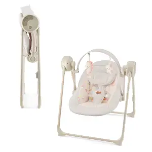 Крісло-гойдалка Kinderkraft Swingee Beige (KBSWIN00BEG0000)
