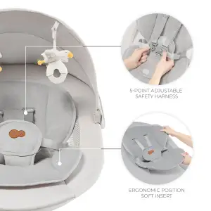 Кресло-качалка Kinderkraft Tulsy Beige (KBTULS00BEG0000)