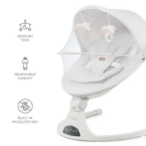Кресло-качалка Kinderkraft Tulsy Beige (KBTULS00BEG0000)