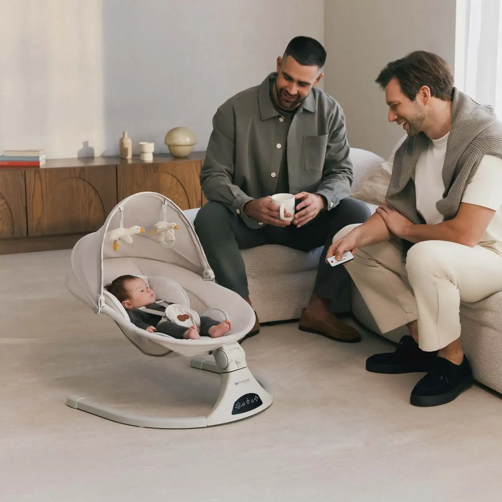 Крісло-гойдалка Kinderkraft Tulsy Gray (KBTULS00GRY0000)