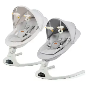 Крісло-гойдалка Kinderkraft Tulsy Gray (KBTULS00GRY0000)