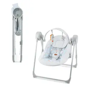 Крісло-гойдалка Kinderkraft Swingee Grey (KBSWIN00GRY0000)