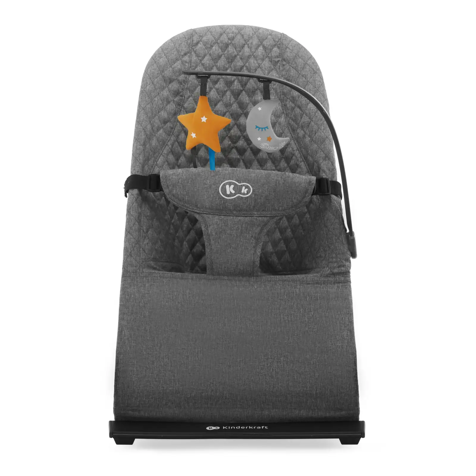 Шезлонг-качалка Kinderkraft Mimi Grey (KBMIMI00GRY0000)