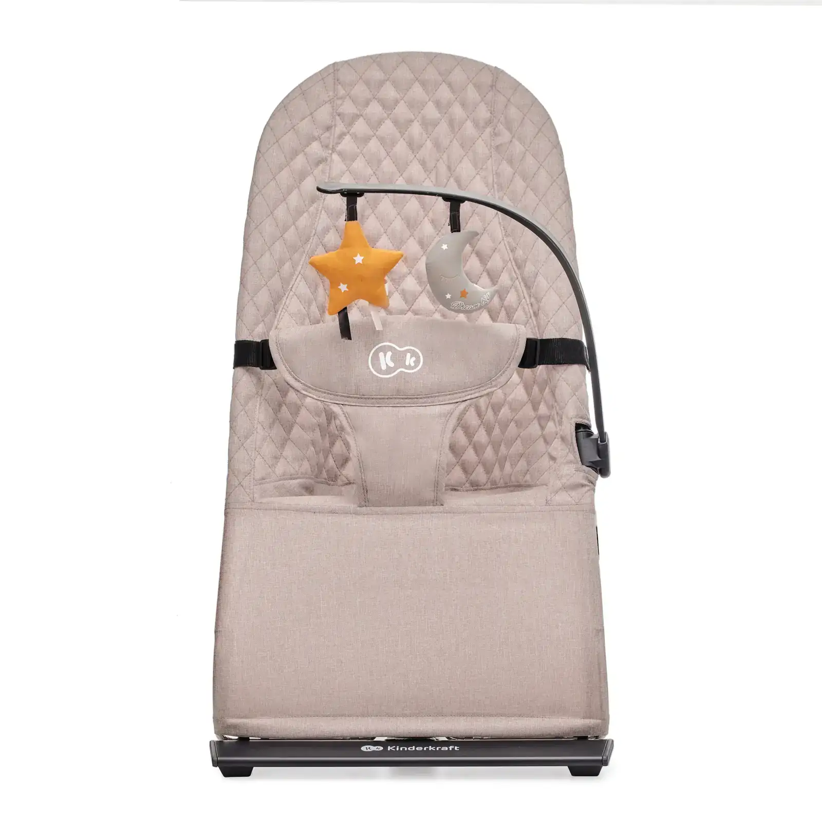 Шезлонг-гойдалка Kinderkraft Mimi Beige (KBMIMI00BEG0000)