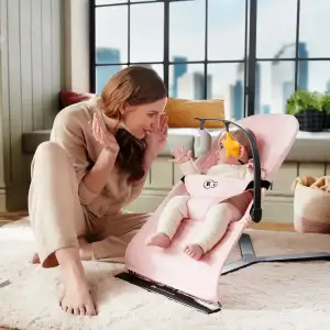 Шезлонг-гойдалка Kinderkraft Mimi Beige (KBMIMI00BEG0000)