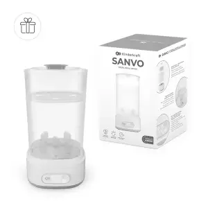 Стерилизатор-сушилка Kinderkraft Sanvo (KESANV00WHT0000)