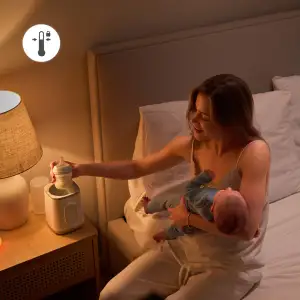 Багатофункціональний підігрівач-стерилізатор Kinderkraft Mivo (KEMIVO00WHT0000)