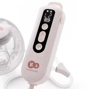 Подвійний електричний молоковідсмоктувач Kinderkraft GentleFlow Pink (KEGEFL00PNK0000)