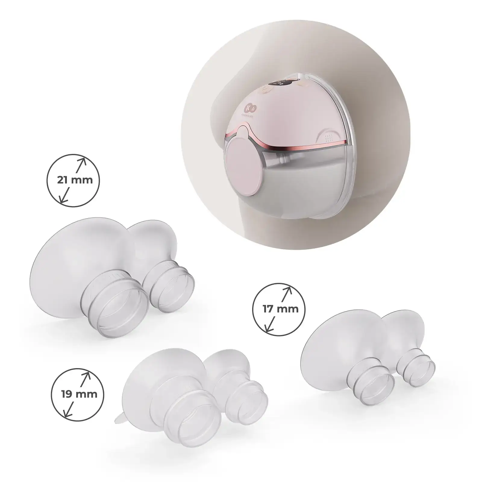 Электрический молокоотсос Kinderkraft MamaFlow Pink (KEMAFL00PNK0000)