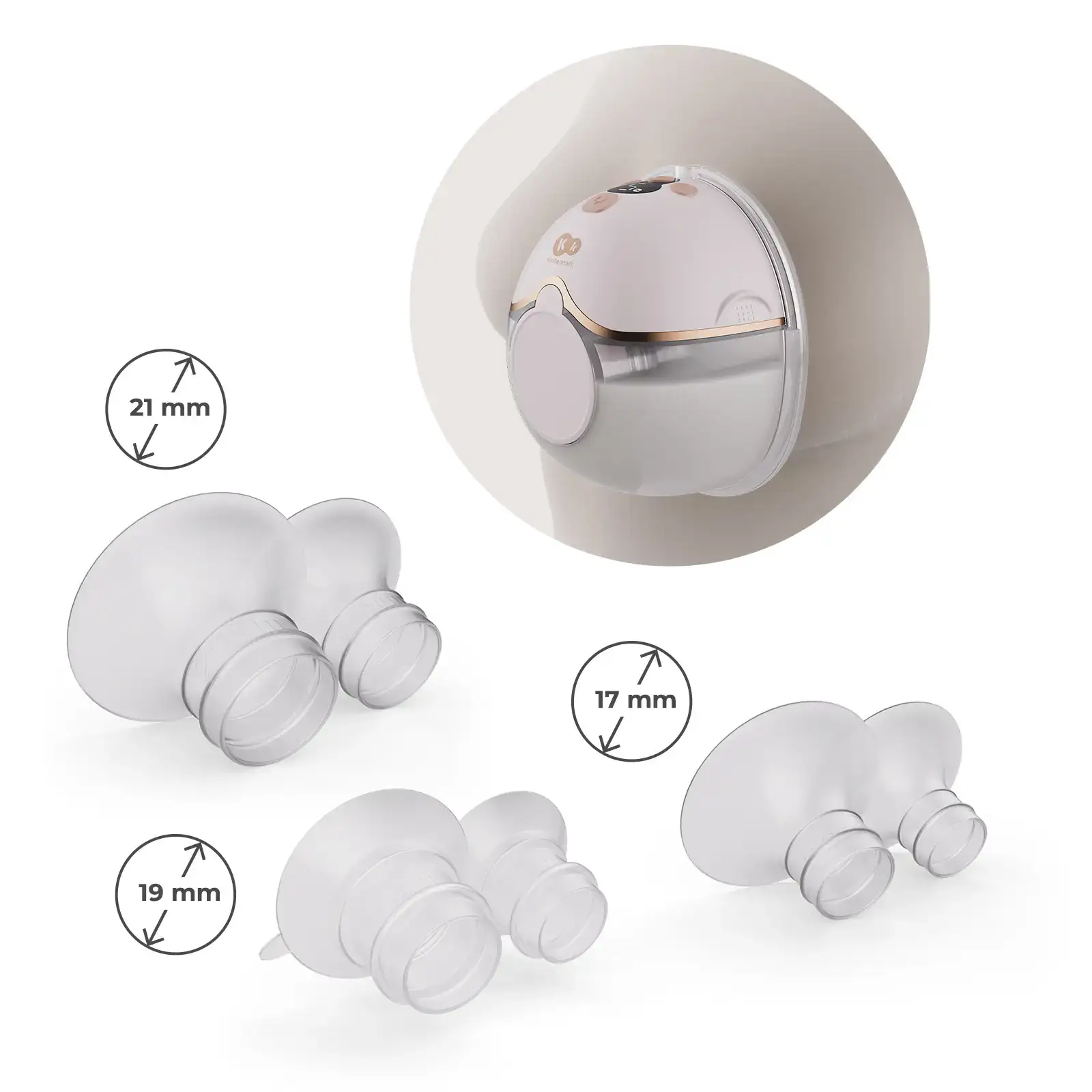 Електричний молоковідсмоктувач Kinderkraft MamaFlow Gold (KEMAFL00GLD0000)
