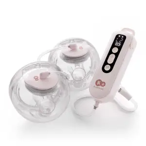 Подвійний електричний молоковідсмоктувач Kinderkraft GentleFlow Pink (KEGEFL00PNK0000)