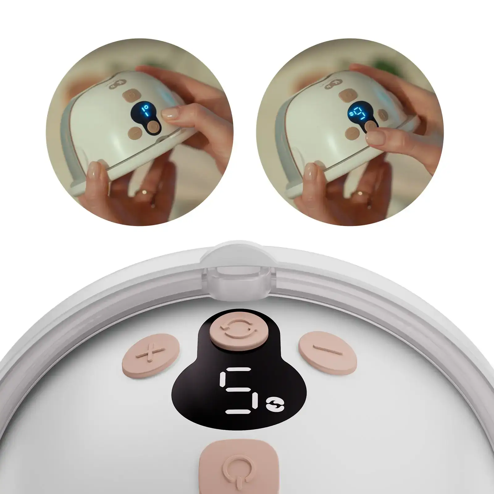 Електричний молоковідсмоктувач Kinderkraft MamaFlow Gold (KEMAFL00GLD0000)