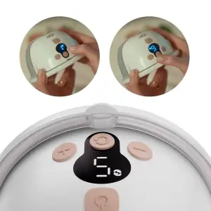 Електричний молоковідсмоктувач Kinderkraft MamaFlow Gold (KEMAFL00GLD0000)