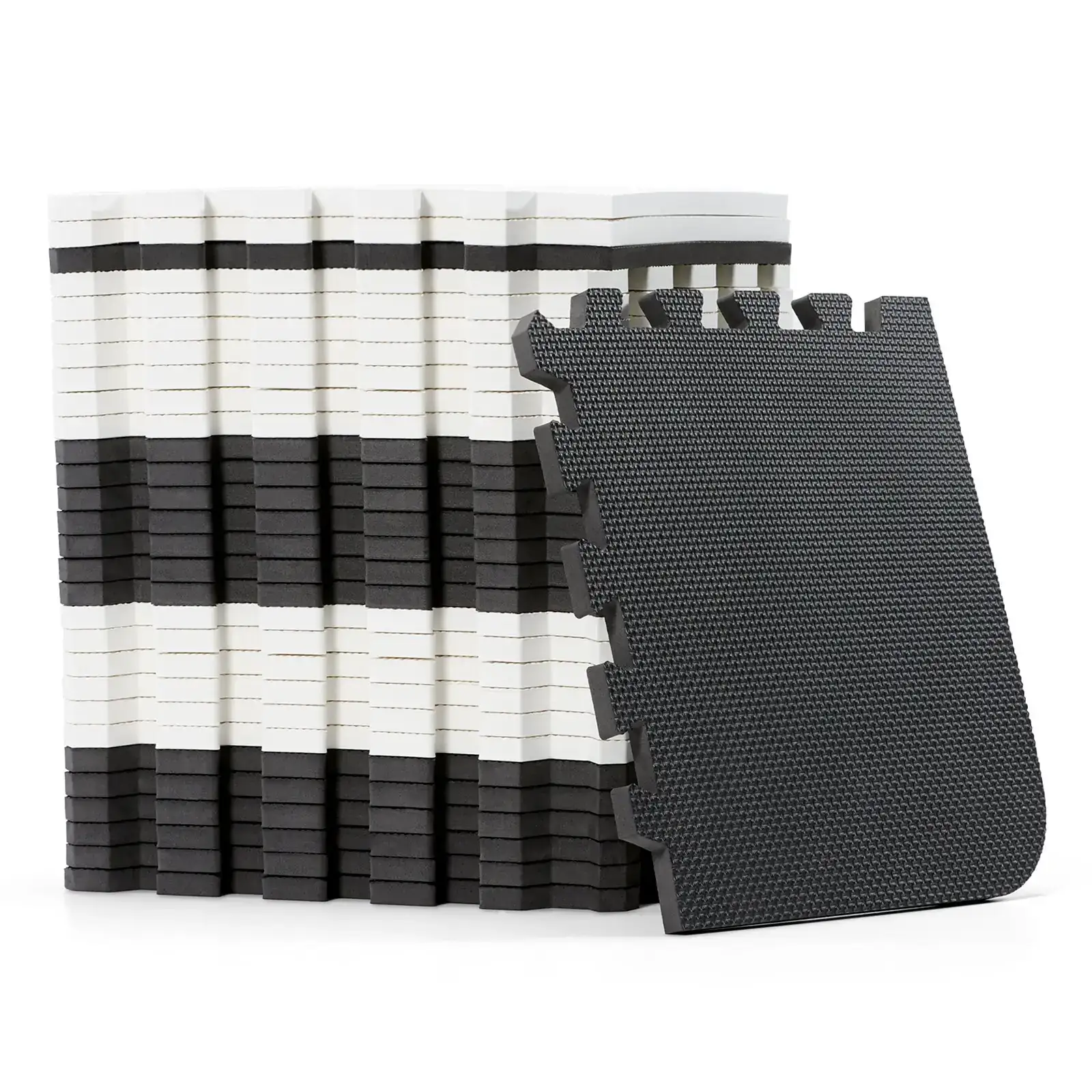 Килимок-пазл Kinderkraft Luno Black, 30 элементов (KKMLUNOBLK0000)