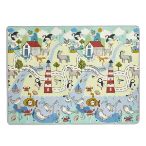 Двусторонний коврик Kinderkraft Matty 2 (KPMATT200000000)