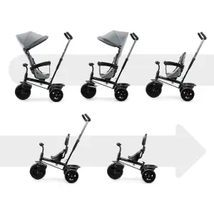Трехколесный велосипед Kinderkraft Freeway 2 Grey (KRFRWA02GRY0000) UA