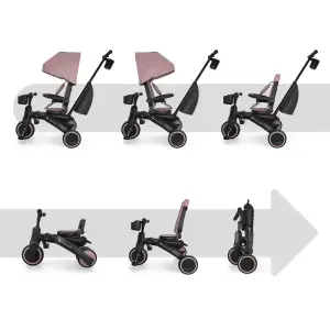 Трехколесный велосипед Kinderkraft Jazz 3 Pink (KRJAZZ03PNK0000) UA