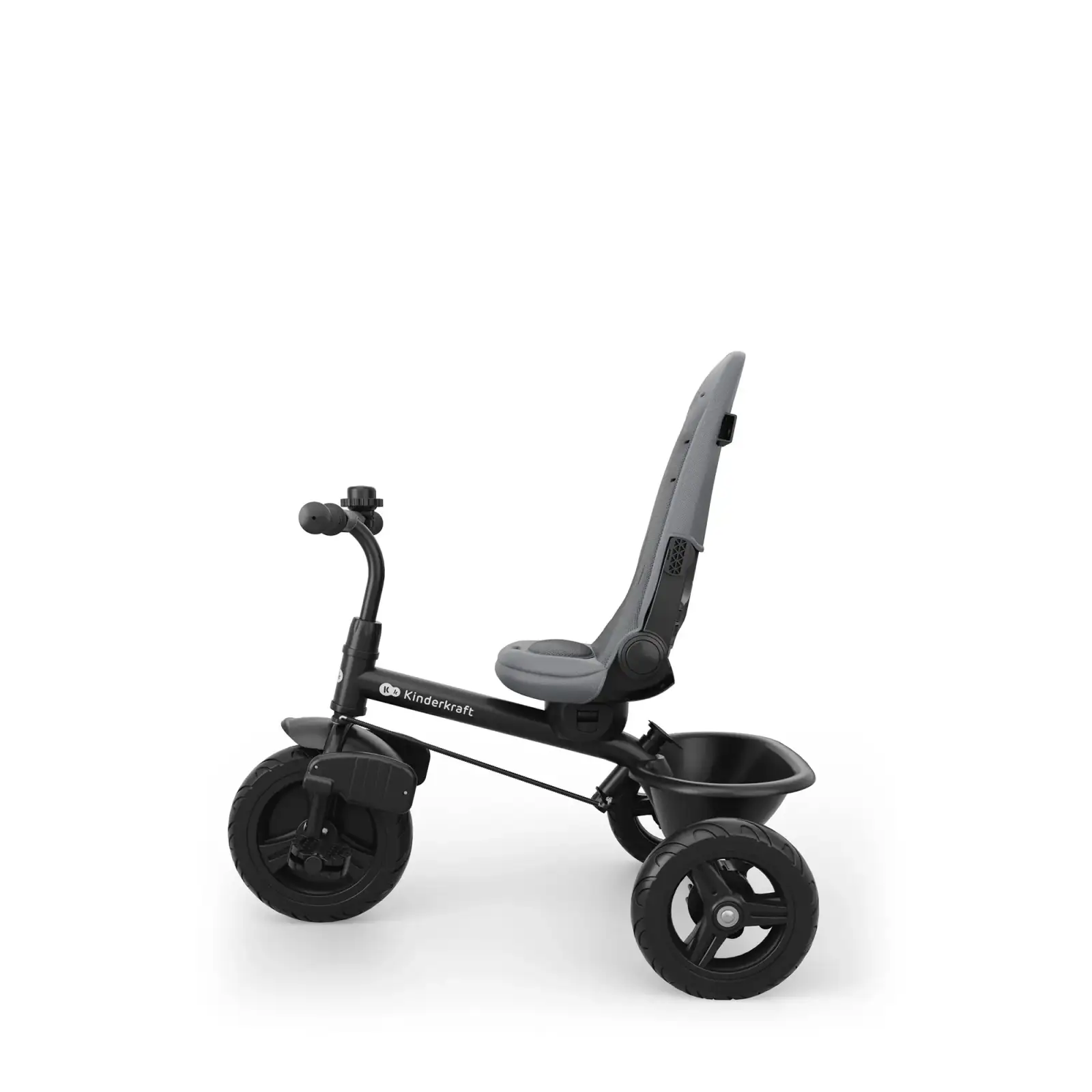 Трехколесный велосипед Kinderkraft Aston 2 Plus Grey (KRASTO02GRYPL00)