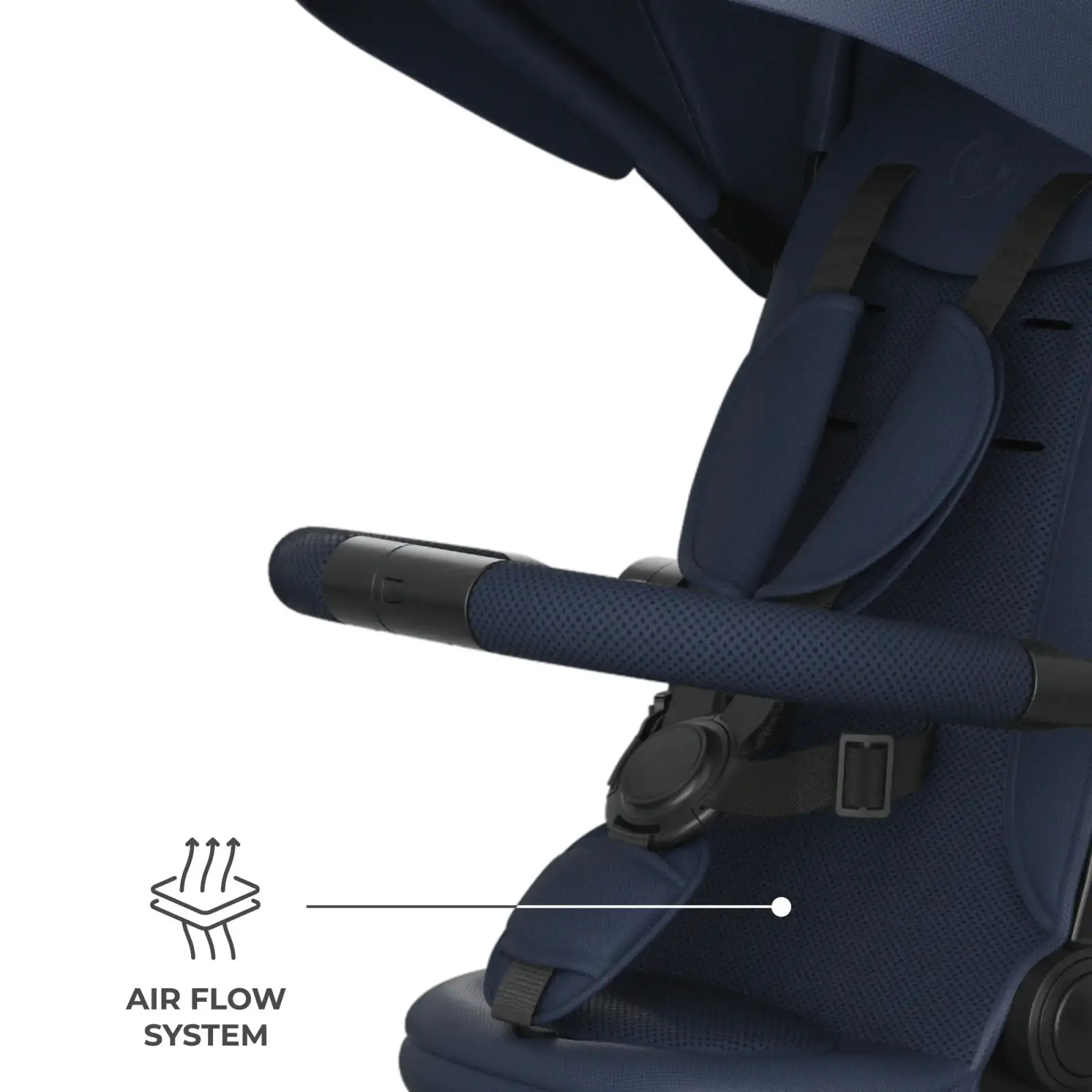 Триколісний велосипед Kinderkraft Aston 2 Plus Navy (KRASTO02NAVPL00)