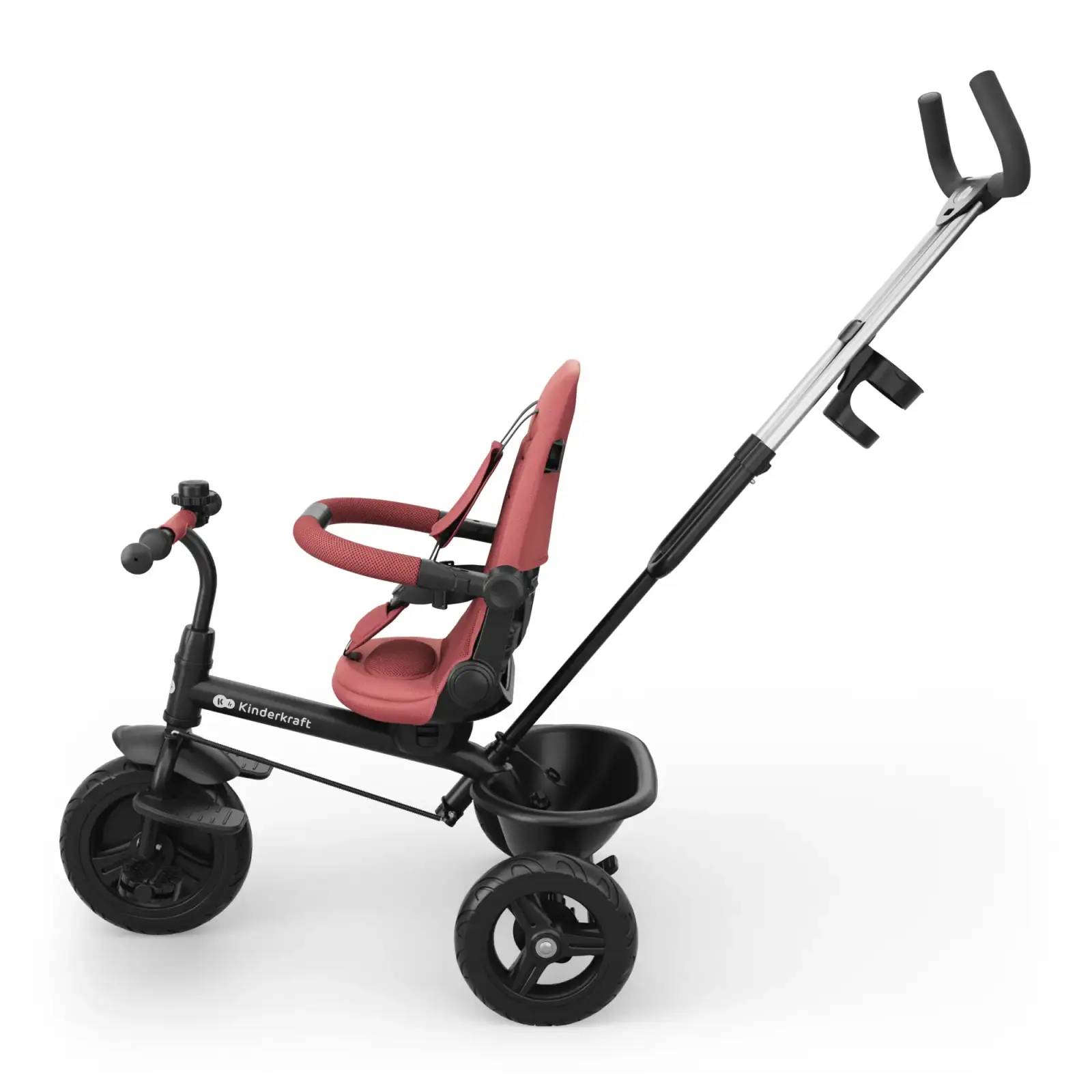 Трехколесный велосипед Kinderkraft Aston 2 Plus Pink (KRASTO02PNKPL00)