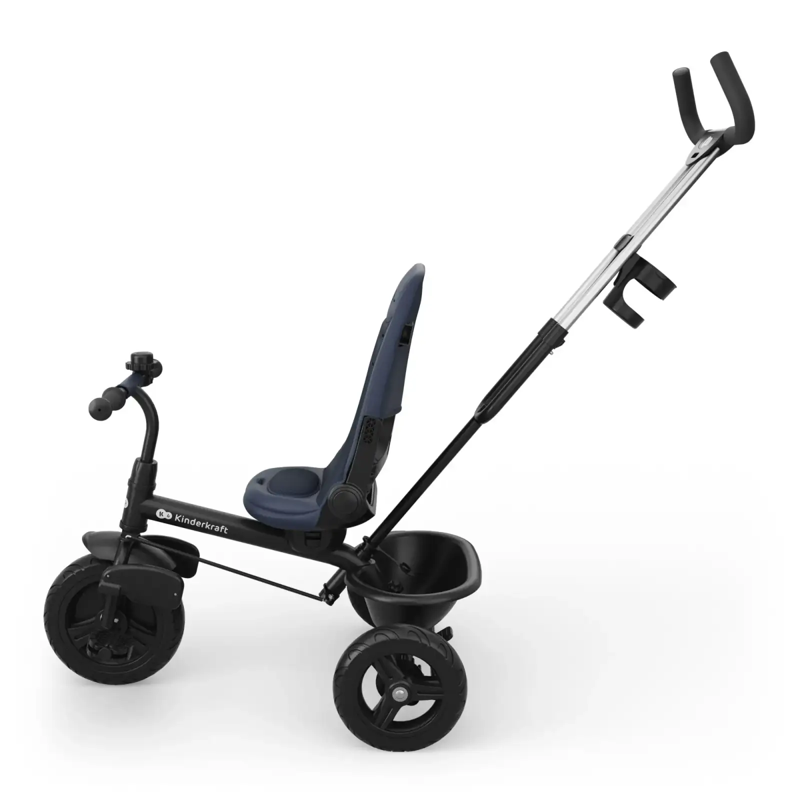 Триколісний велосипед Kinderkraft Aston 2 Plus Navy (KRASTO02NAVPL00)