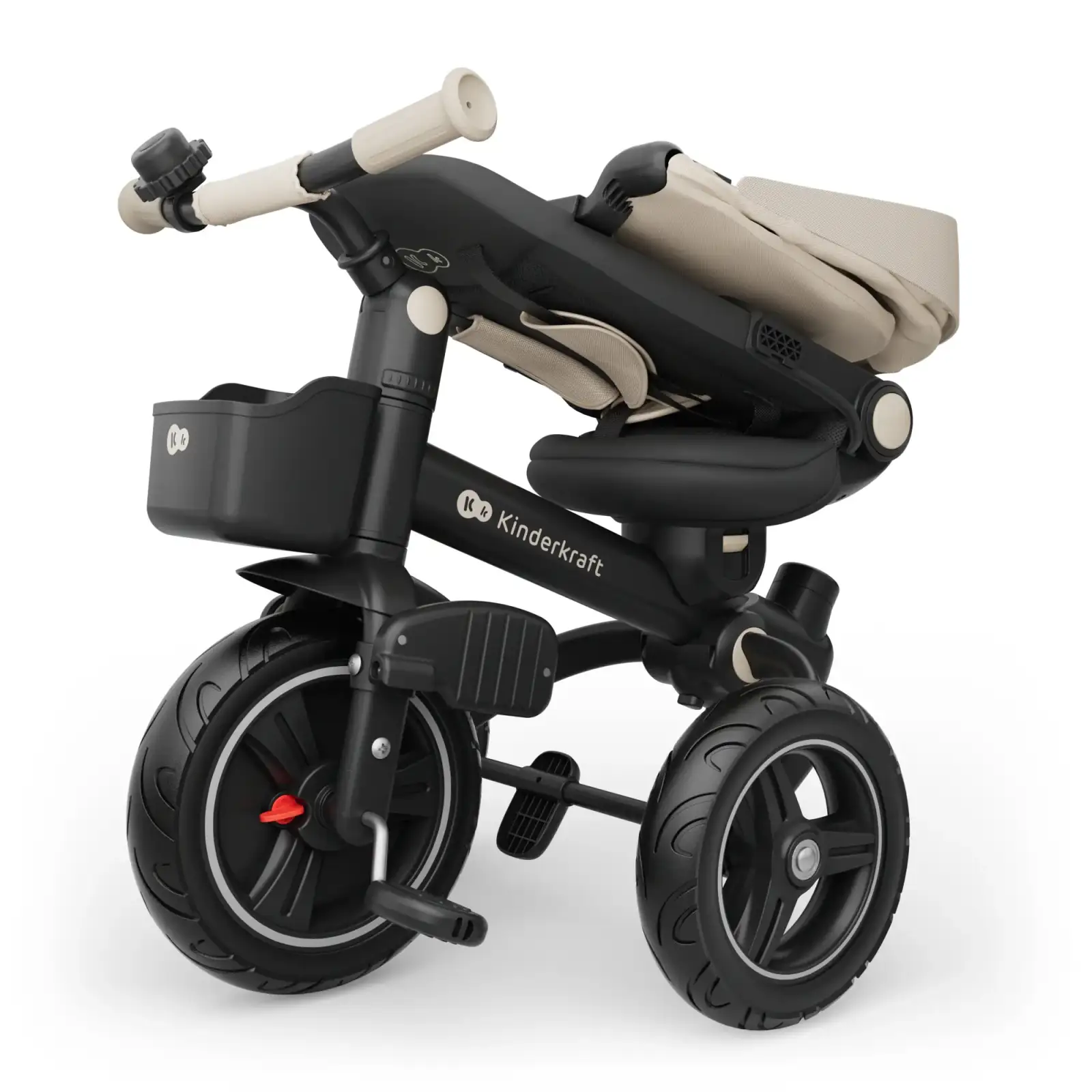 Триколісний велосипед Kinderkraft Spinstep 2 Plus Beige (KRSPST02BEGPL00) UA