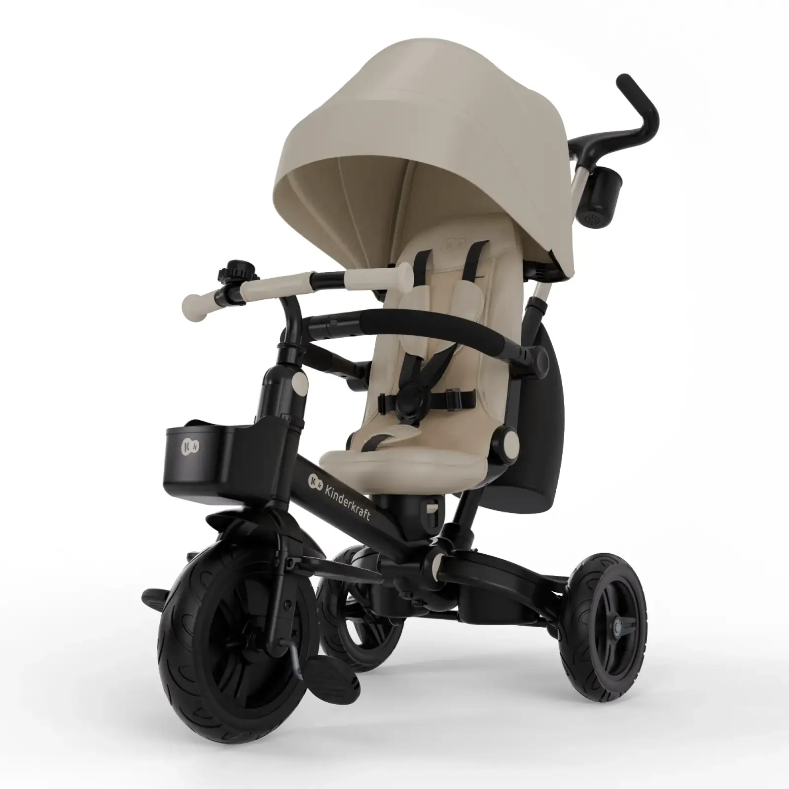 Трехколесный велосипед Kinderkraft Aveo 2 Plus Beige (KRAVEO02BEG0000) UA