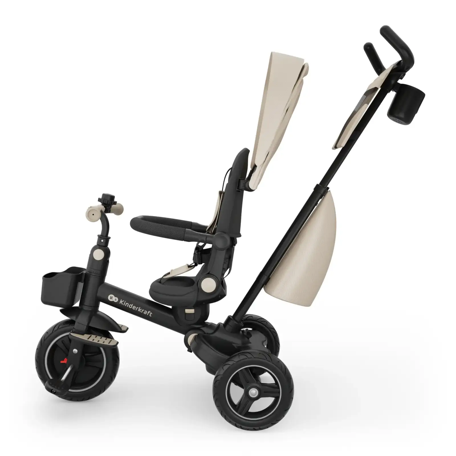 Триколісний велосипед Kinderkraft Spinstep 2 Plus Beige (KRSPST02BEGPL00) UA