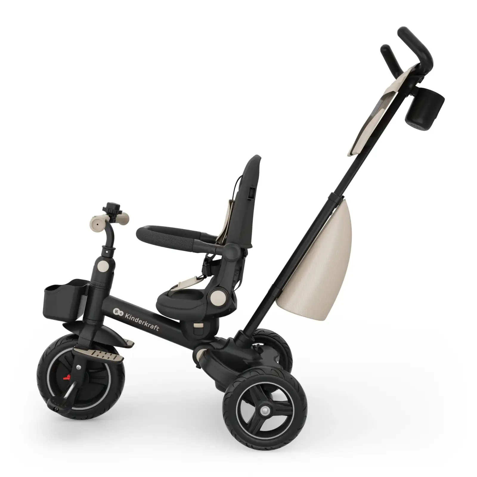 Триколісний велосипед Kinderkraft Spinstep 2 Plus Beige (KRSPST02BEGPL00) UA