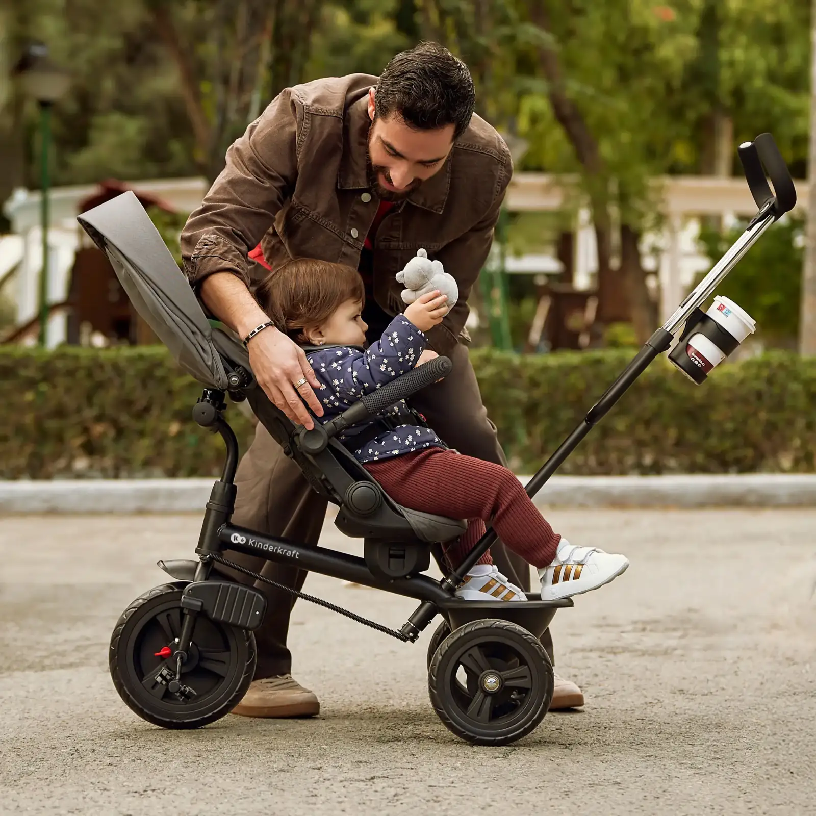Трехколесный велосипед Kinderkraft Aston 2 Plus Green (KRASTO02GREPL00) UA