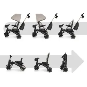 Трехколесный велосипед Kinderkraft Jazz 3 Beige (KRJAZZ03BEG0000) UA
