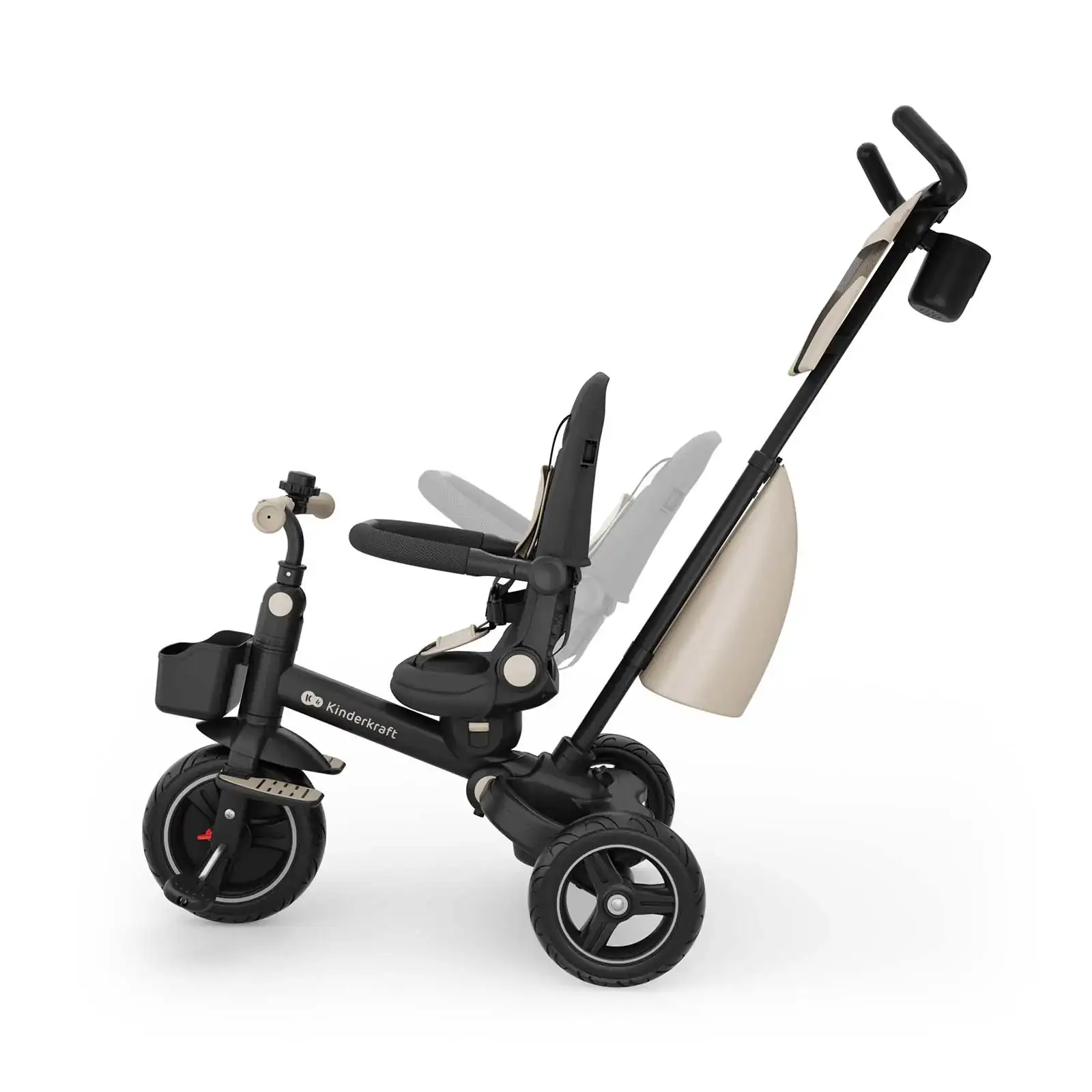 Триколісний велосипед Kinderkraft Spinstep 2 Plus Beige (KRSPST02BEGPL00) UA