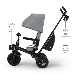 Трехколесный велосипед Kinderkraft Aveo 2 Plus Grey (KRAVEO02GRY0000)