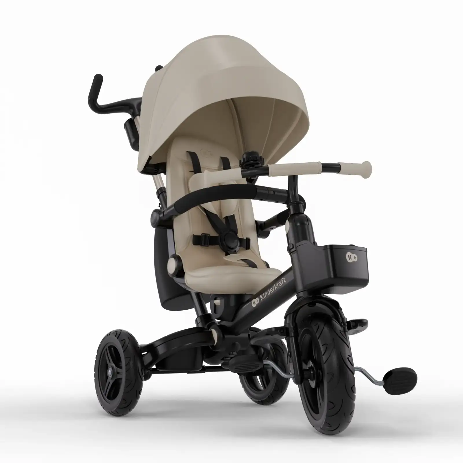 Трехколесный велосипед Kinderkraft Aveo 2 Plus Beige (KRAVEO02BEG0000) UA