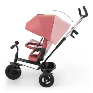Трехколесный велосипед Kinderkraft Aston 2 Plus Pink (KRASTO02PNKPL00)