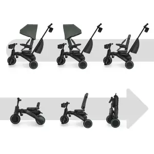 Трехколесный велосипед Kinderkraft Jazz 3 Green (KRJAZZ03GRE0000) UA