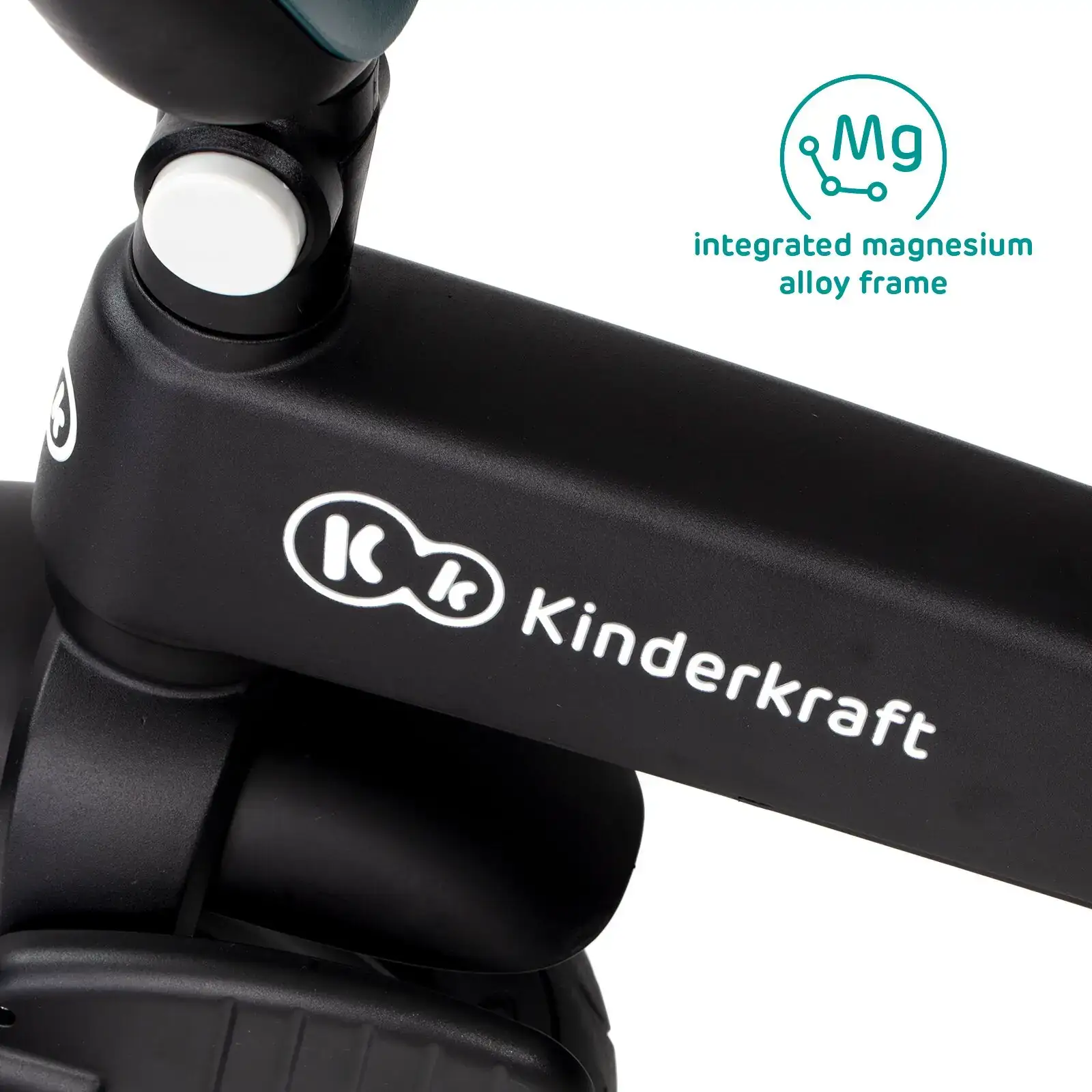Триколісний велосипед Kinderkraft Easytwist Midnight Green (KKRETWIGRE0000)