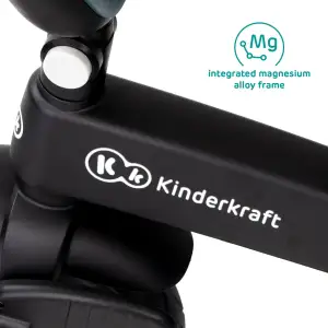 Триколісний велосипед Kinderkraft Easytwist Midnight Green (KKRETWIGRE0000)