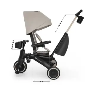 Трехколесный велосипед Kinderkraft Jazz 3 Beige (KRJAZZ03BEG0000) UA
