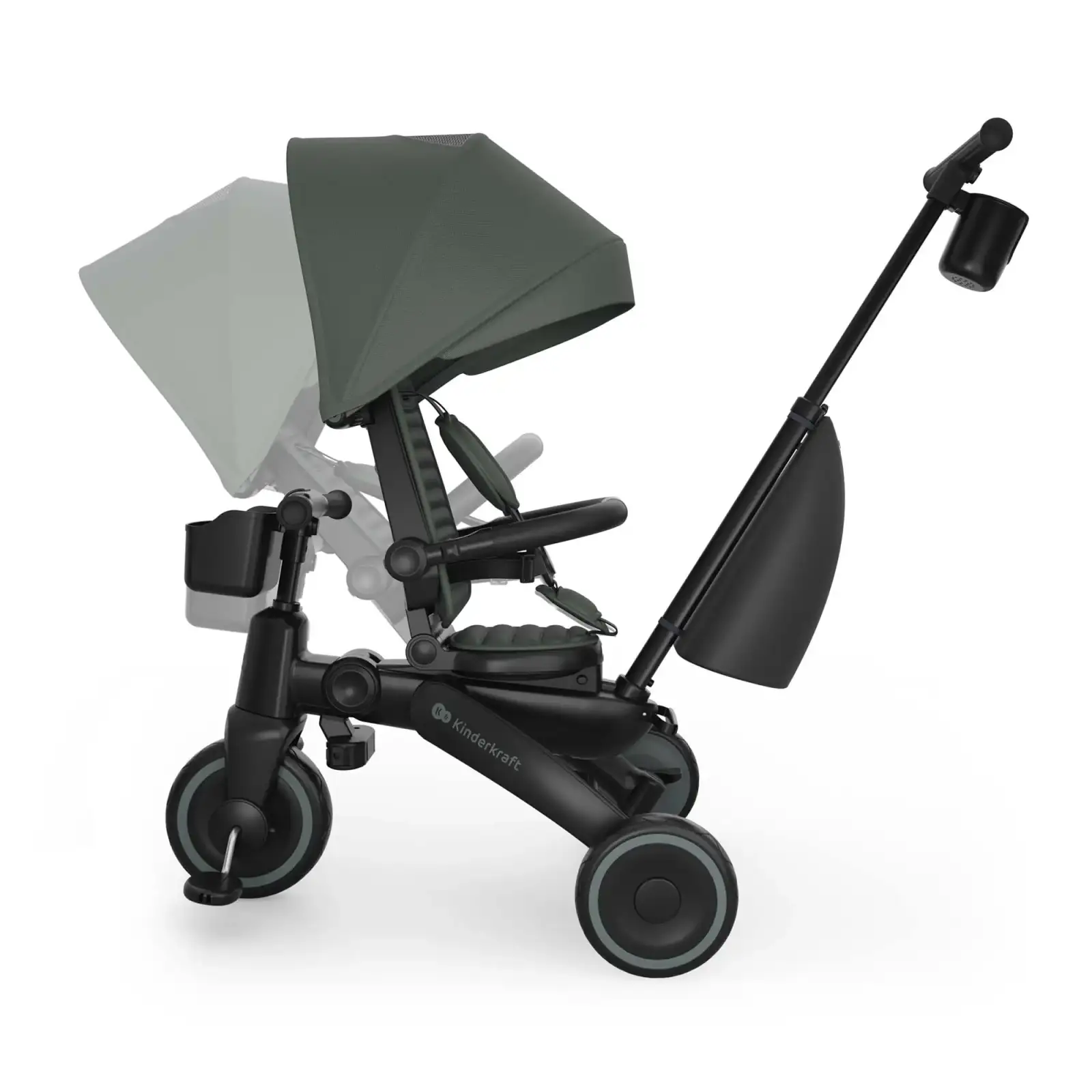 Трехколесный велосипед Kinderkraft Jazz 3 Green (KRJAZZ03GRE0000) UA