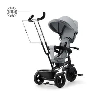 Трехколесный велосипед Kinderkraft Freeway 2 Grey (KRFRWA02GRY0000) UA