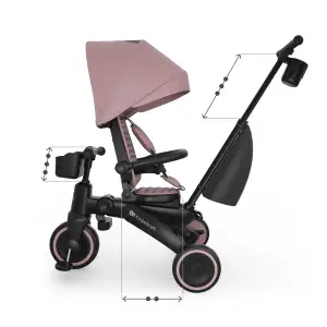 Трехколесный велосипед Kinderkraft Jazz 3 Pink (KRJAZZ03PNK0000) UA