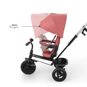 Трехколесный велосипед Kinderkraft Aston 2 Plus Pink (KRASTO02PNKPL00)