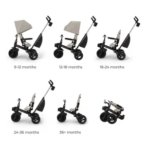 Трехколесный велосипед Kinderkraft Aveo 2 Plus Beige (KRAVEO02BEG0000) UA
